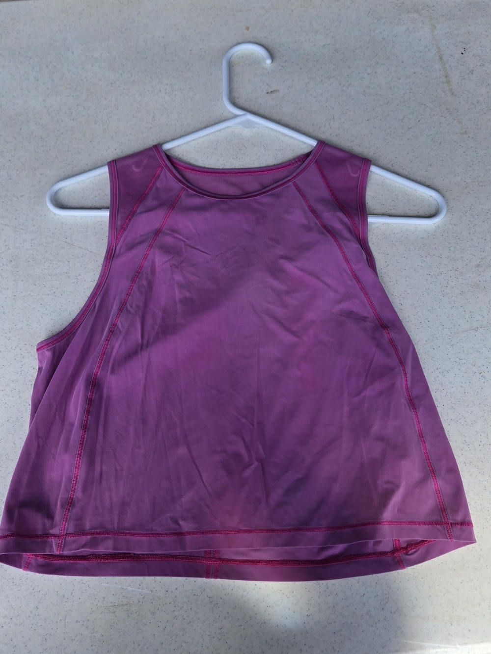 lululemon athletica Magenta Performance Tank